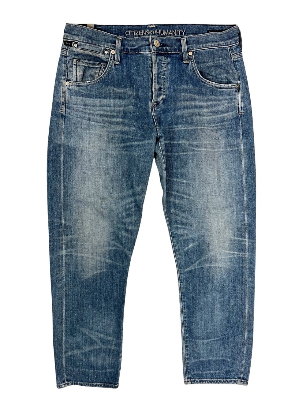 Citizens of Humanity Jeans Womens 26 Emerson Slim Boyfriend Blue Denim